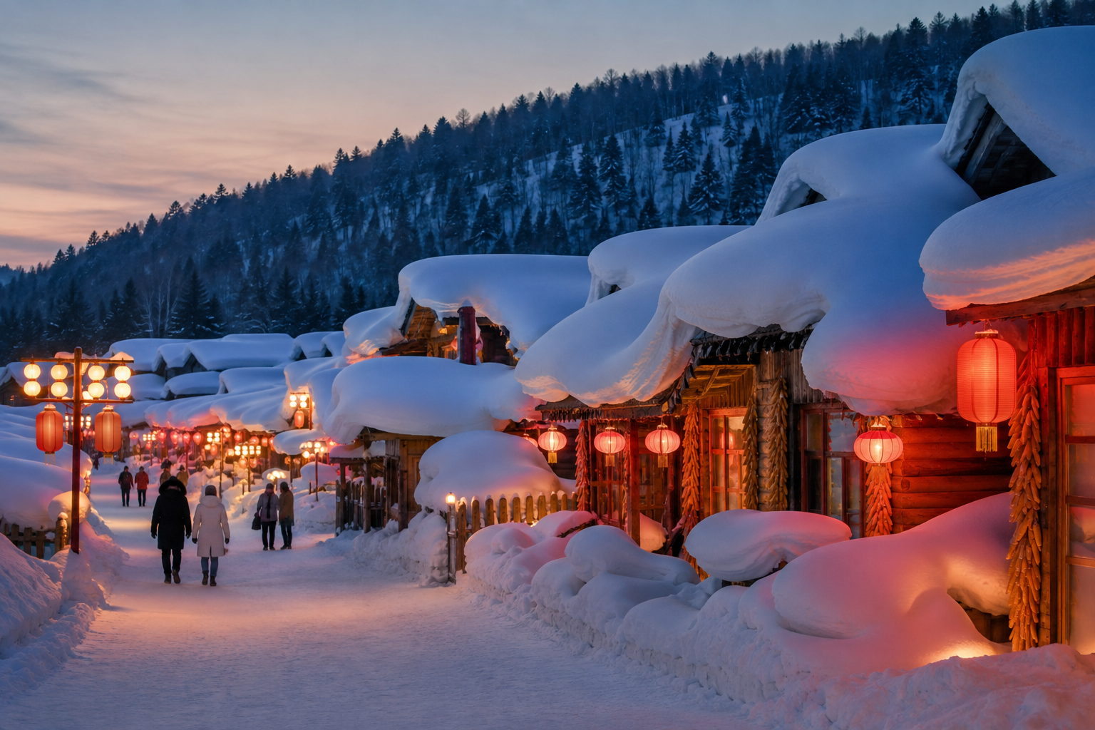 Snow Village in Heilongjiang