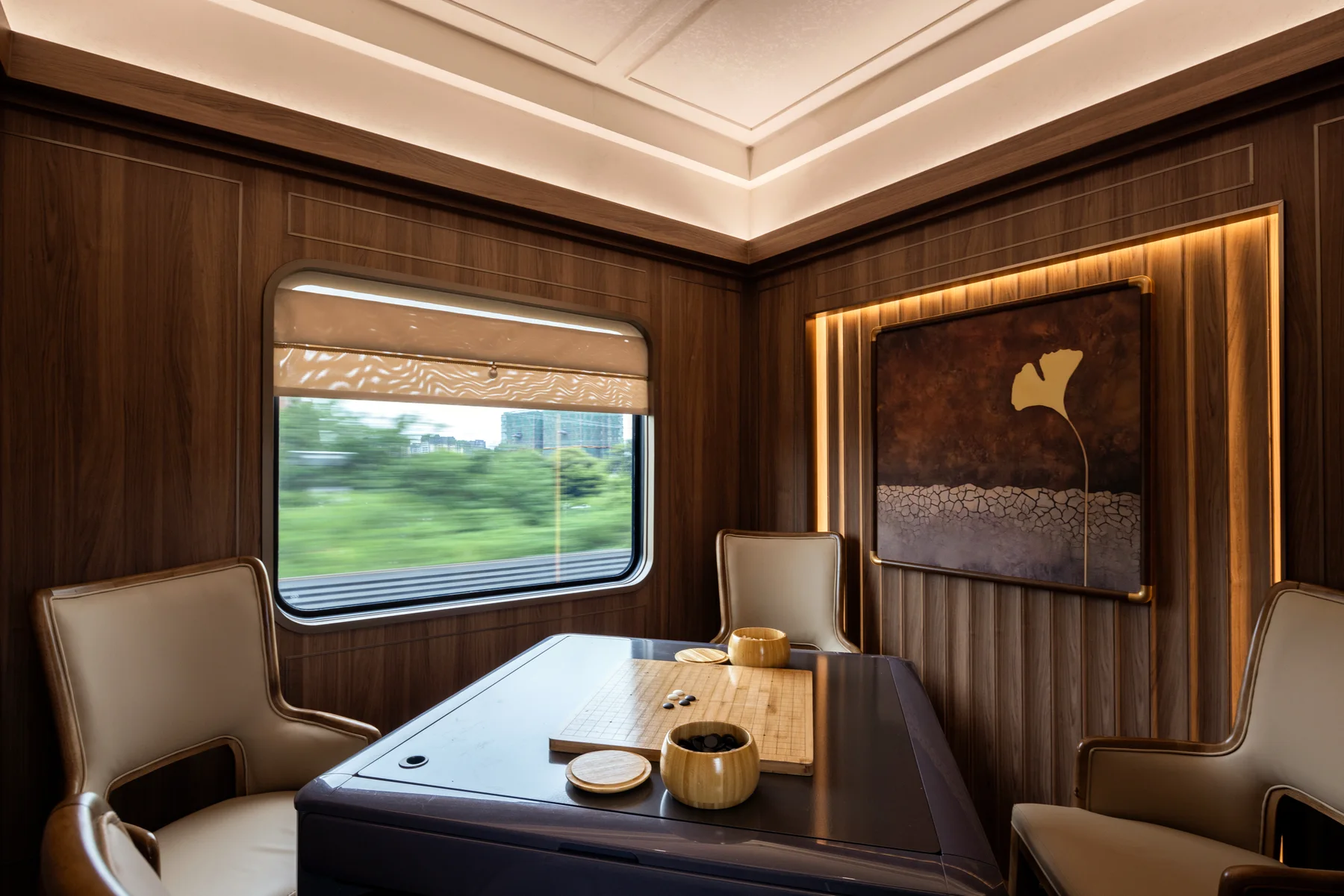 Liuyun Pavilion aboard Panda Express – Chengdu